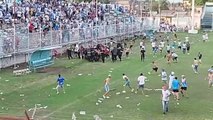 Agresión a los jugadores de Sportivo Guzmán 2