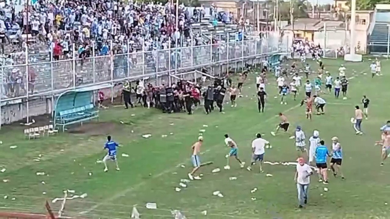Agresión a los jugadores de Sportivo Guzmán 2