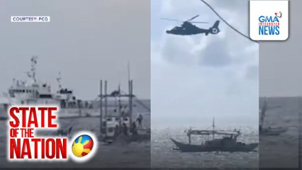 Mga mangingisdang Pinoy sa Rozul Reef, hinarass ng China; Pagsaklolo ng PCG, pahirapan | SONA