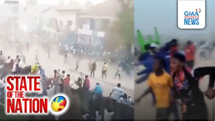 'Di bababa sa 56, patay sa gulo at crowd crush sa football stadium sa Guinea | SONA