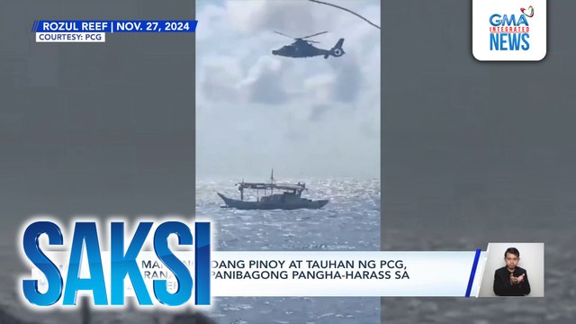 Mga mangingisdang Pinoy at tauhan ng PCG, nakaranas ng panibagong pangha-harass sa Rozul Reef | Saksi