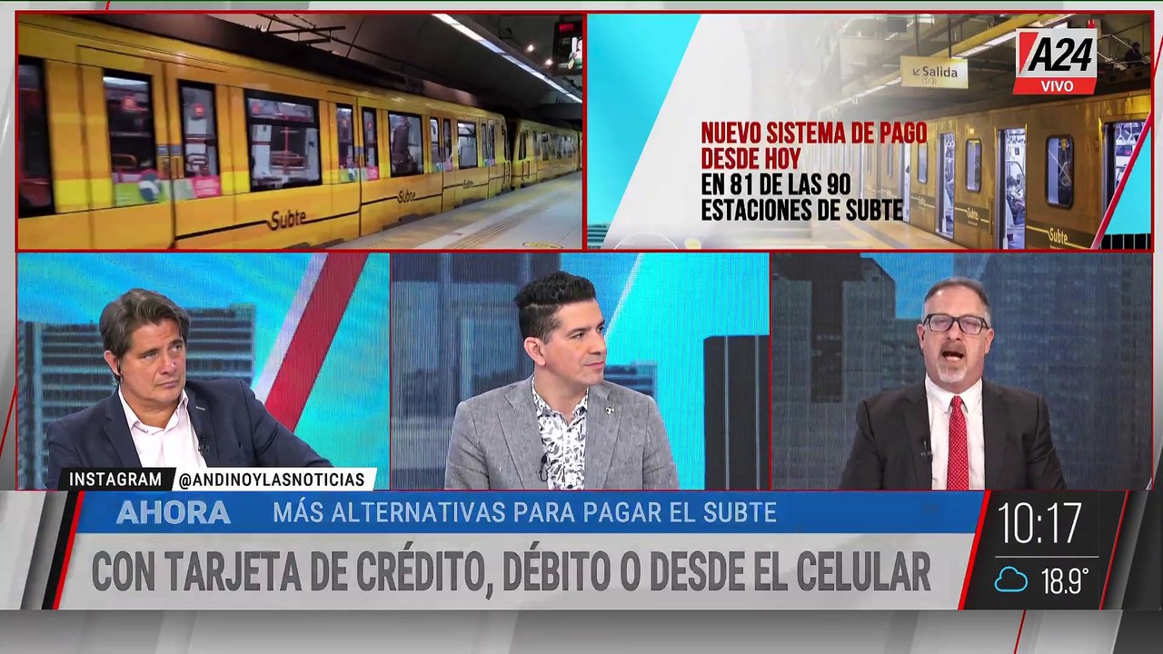 Nuevas opciones de pago para el subte y premetro en Buenos Aires