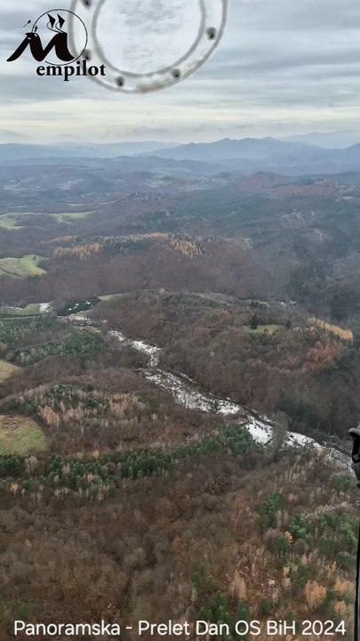 emGAZELA H-45 (SA342) Soko - Panoramska Prelet Dan OS BiH S24+ 2024