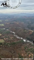 emGAZELA H-45 (SA342) Soko - Panoramska Prelet Dan OS BiH S24+ 2024