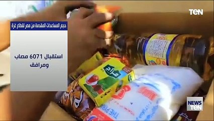 حجم المساعدات المقدمة من مصر لقطاع غزة