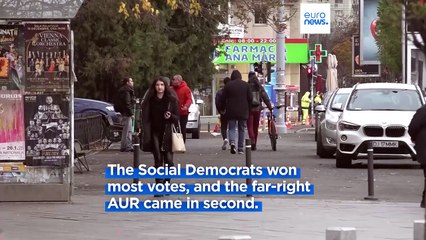 Pro-Western parties come out on top despite far-right gains in Romania election