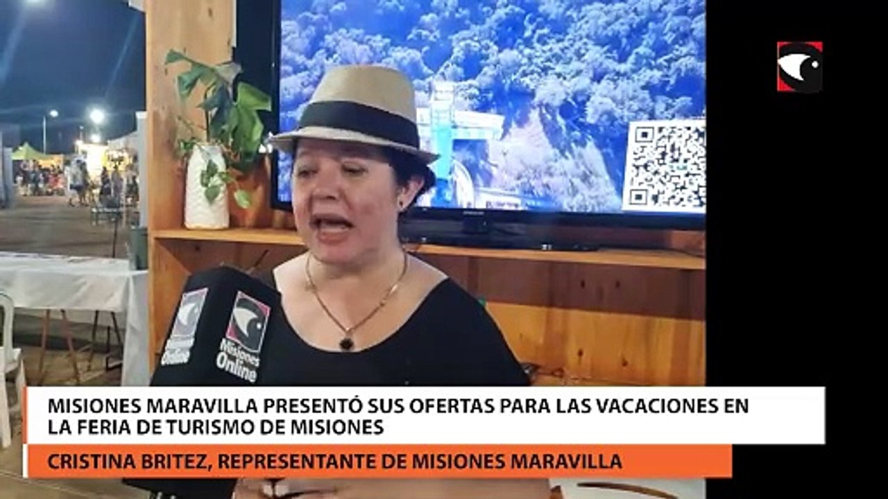 Maravilla Misiones presentó sus ofertas para las vacaciones en la Feria de Turismo de Misiones