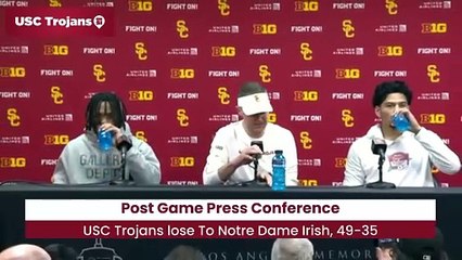 USC Trojans Suffer 'Excruciating Loss' To Notre Dame, Says Lincoln Riley