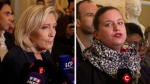 Mathilde Panot et Marine Le Pen confirment qu'elles voteront la censure du gouvernement Barnier