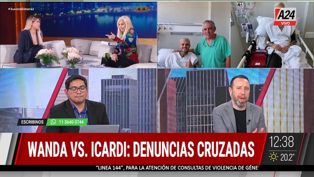 📢 WANDA NARA LLEVÓ SU GUERRA CON MAURO ICARDI AL LIVING DE SUSANA