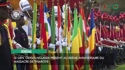 [#Reportage] Sénégal : le Gén. Oligui Ngema présent au 80ème anniversaire du massacre de Thiaroye