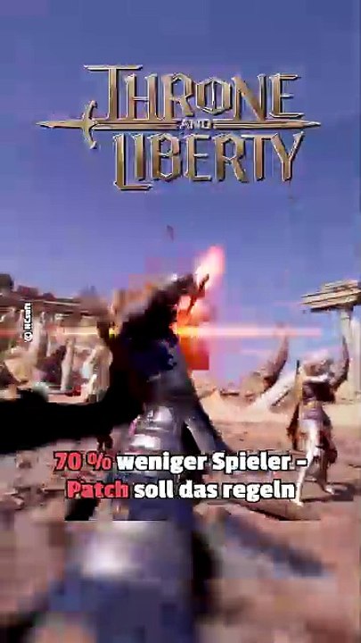 Throne and Liberty verliert in 2 Monaten mehr als 70 Prozent der Spieler auf Steam