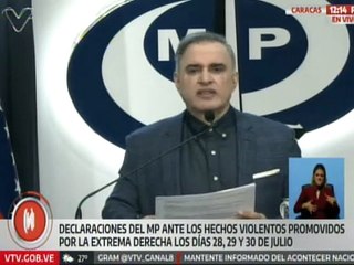 Fiscal Tarek William Saab afirmó que el MP mantiene un lucha permanente ante la prevención del delito