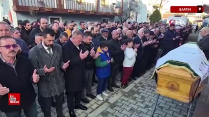 Bartın'da kazada ölen 3 genç dualarla son yolculuğuna uğurlandı