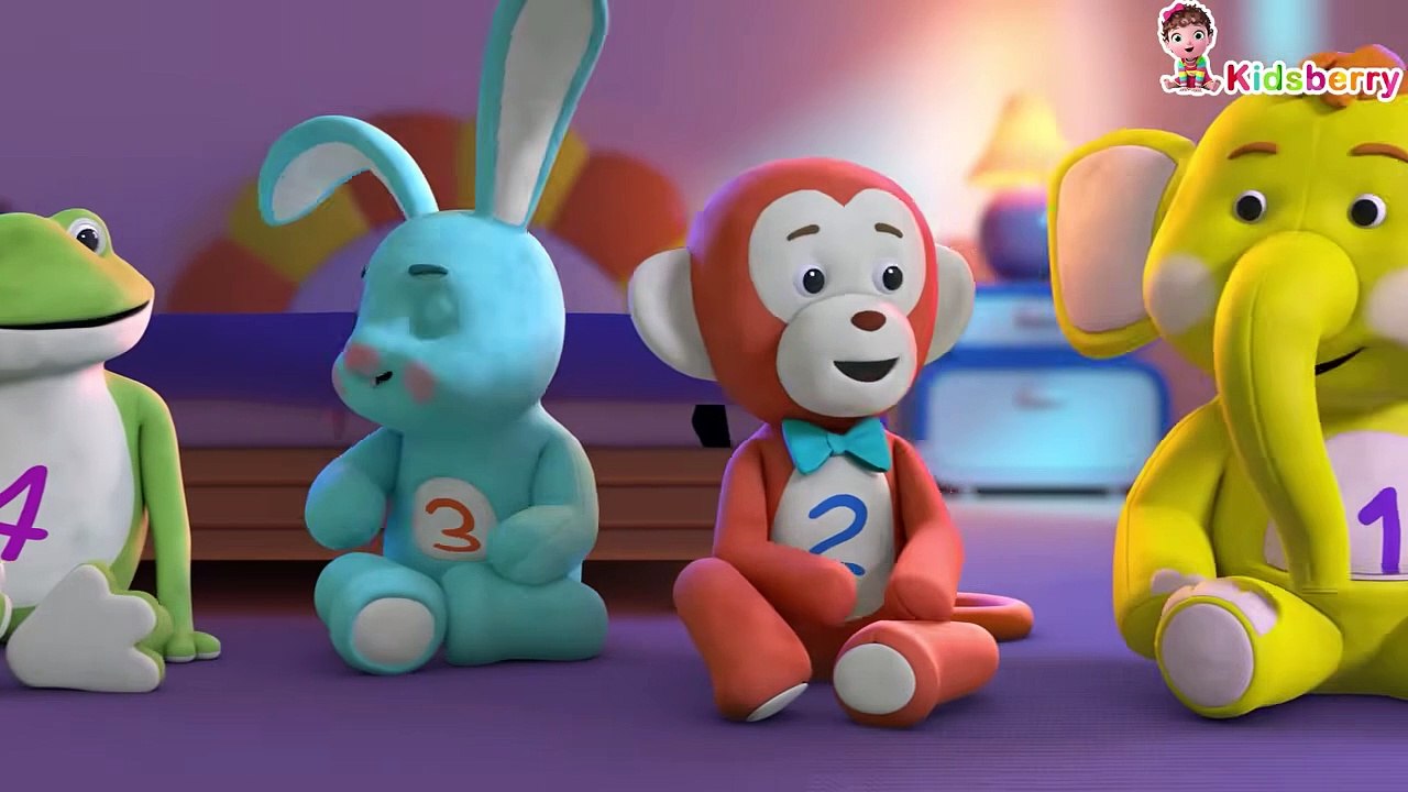 Five Little Animals ｜ Kidsberry Nursery Rhymes & Baby Songs - Kidsberry