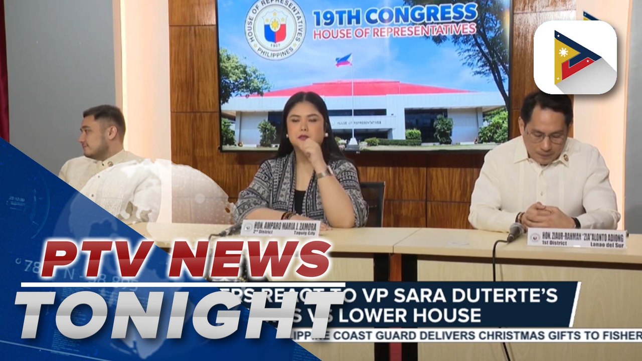 Lawmakers reacts to VP Duterte’s remarks vs. lower house