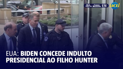 Biden concede indulto presidencial ao filho Hunter