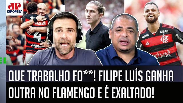 O Filipe Luís MUDOU o Flamengo, cara! O MAIOR MÉRITO dele pra mim é... NOVA VITÓRIA é ELOGIADA!