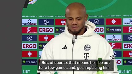 Kane injury won't hinder Bayern success - Kompany