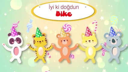 İyi ki Doğdun BİKE - İsme Özel Çocuk Doğum Günü Şarkısı