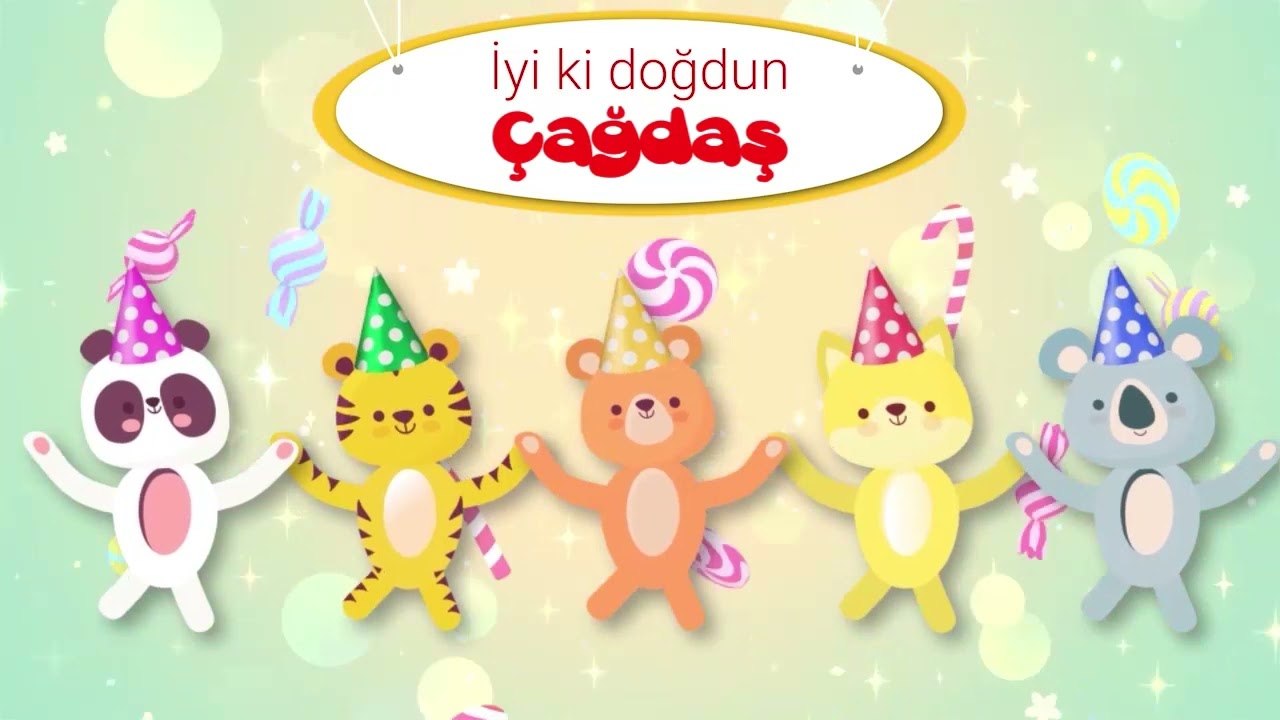 İyi ki Doğdun ÇAĞDAŞ - İsme Özel Çocuk Doğum Günü Şarkısı