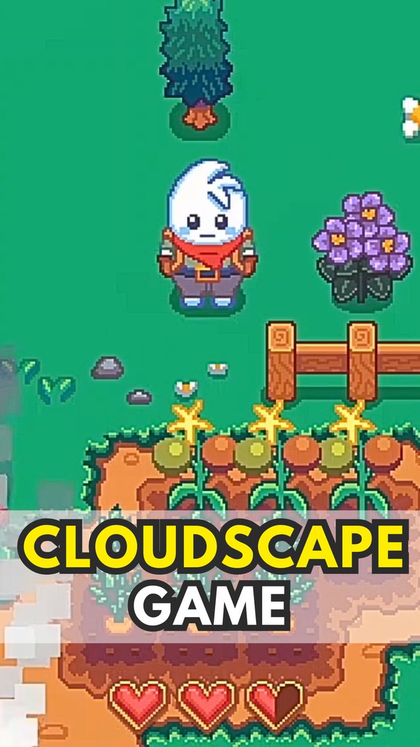 ⁣CLOUDSCAPE ⭐ : Un stardew valley like adorable !