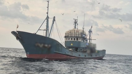 해수부 "서해상 불법조업한 중국 어선 2척 나포" / YTN