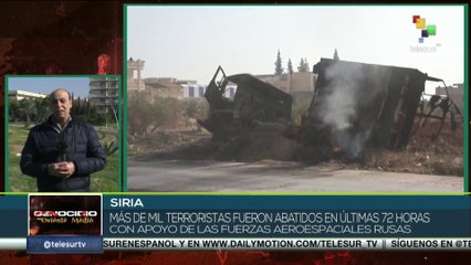 El ejército árabe-sirio continúa su lucha contra bandas terroristas