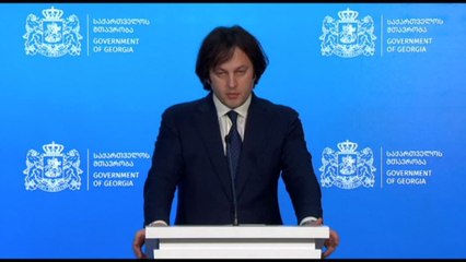 Il premier della Georgia: faremo il massimo sforzo per entrare nell'UE