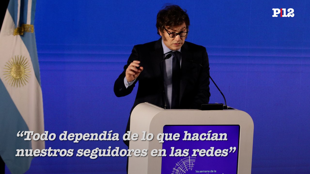 "Todo dependía de lo que hacían nuestros seguidores en las redes": Milei atribuyó a la IA su triunfo de las elecciones 2023