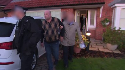 Moment leader of ‘UK’s biggest drugs conspiracy’ is arrested