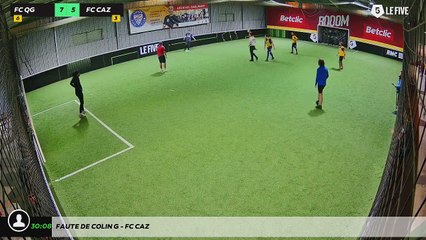 Faute de Colin G - Fc Caz