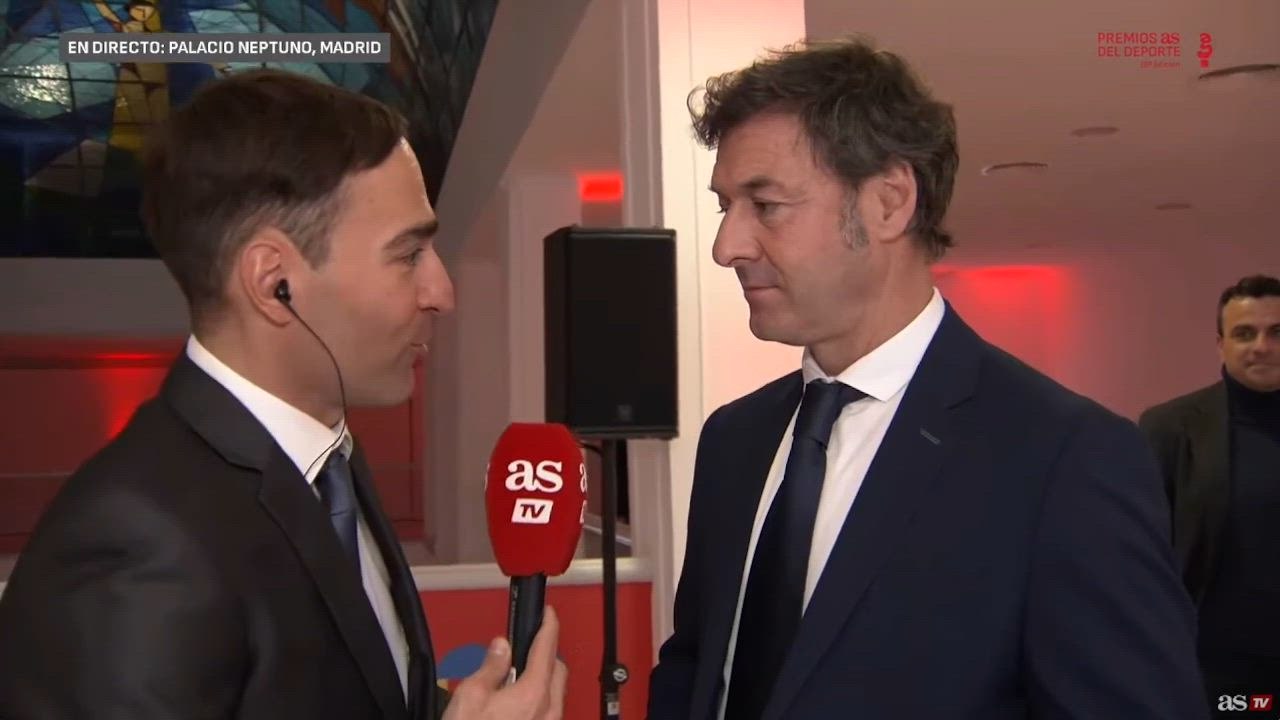 Santi Denia, entrevista Premios AS Olímpico