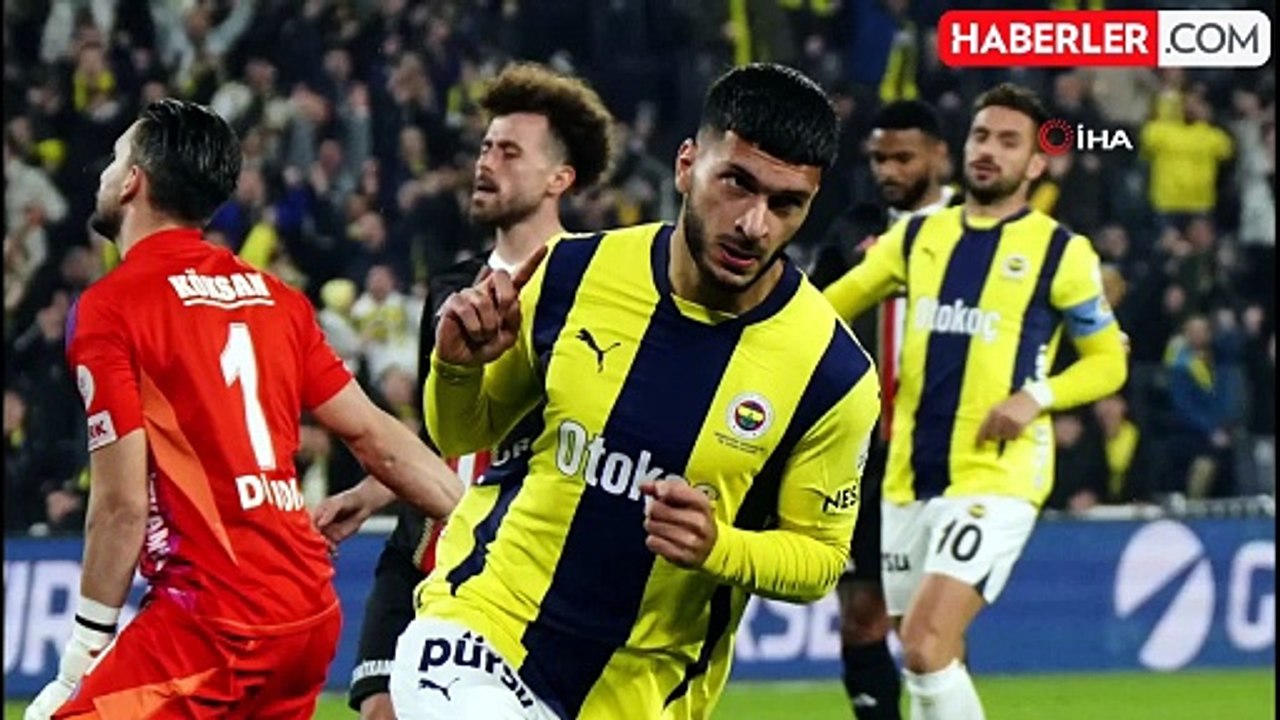 Trendyol Süper Lig'de Fenerbahçe ve Gaziantep FK Beraberliği