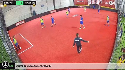 Faute de Mickael R - Fc Pétée 24