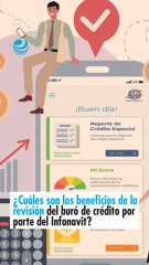 ¿Cuáles son los beneficios de la revisión del buró de crédito por parte del Infonavit?