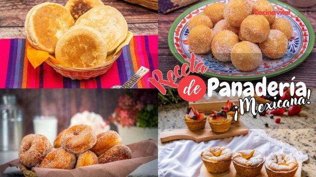 ¡Deliciosas y tradicionales! 4 recetas de panadería mexicana