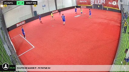 Faute de Marie P - Fc Pétée 24