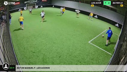 But de Manuel F - Les Accros