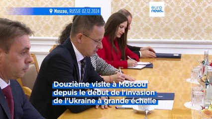 Le ministre hongrois des Affaires étrangères de nouveau à Moscou pour des entretiens