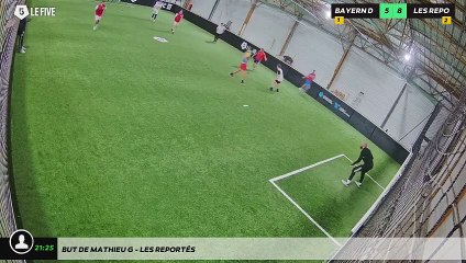 But de Mathieu G - LES REPORTÉS