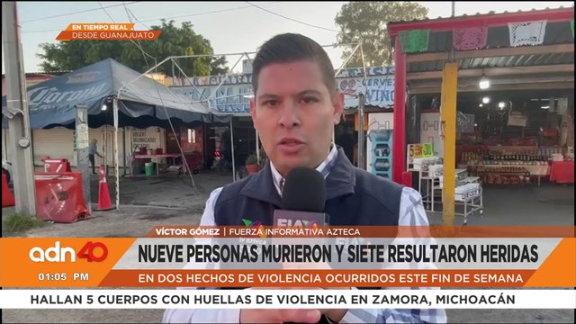 Masacre en Apaseo el Grande, Guanajuato, deja ocho muertos