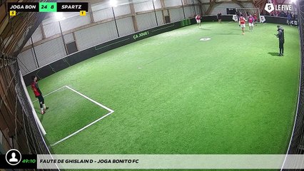 Faute de Ghislain D - Joga Bonito Fc