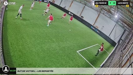 But de Victor L - LES REPORTÉS