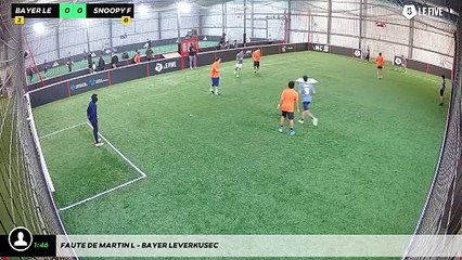 Faute de Martin L - Bayer Leverkusec