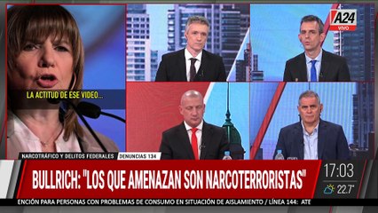 🚨🚨 PATRICIA BULLRICH HABLÓ DE LA AMENAZA NARCOTERRORISTA