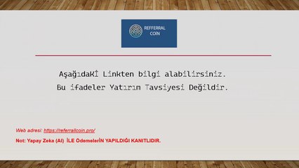 Bitcoini Geride Bırakma Potansiyeline Sahip Referrall Coin Aynı  Zamanda  Sosyal Medya Aracılığıyla Ek Gelir Kazandırıyor