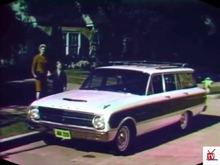 1963 FORD TV commercial - Whitney Blake & Bobby Buntrock ("Hazel" cast commercial