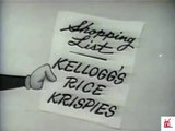 1960s Rice Krispies - Woody Woodpecker at the supermarket TV commercial