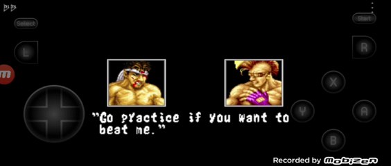 Fatal Fury Joe Higashi vs Duck King Joe Higashi é derrotado por Duck King